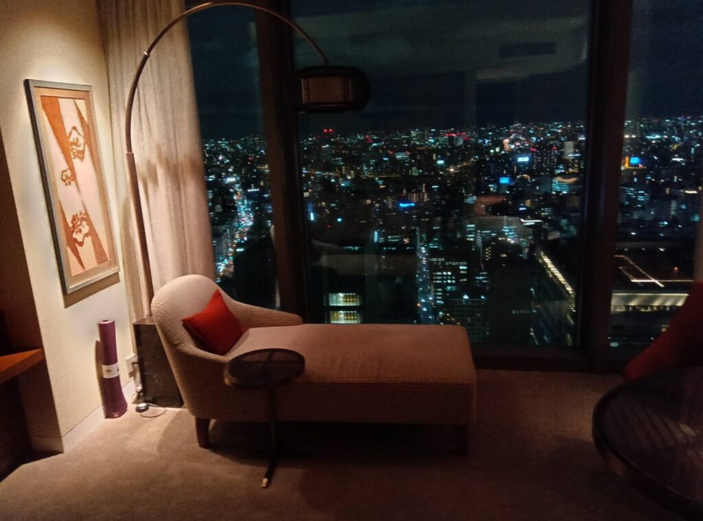 五つ星ホテルの夜景