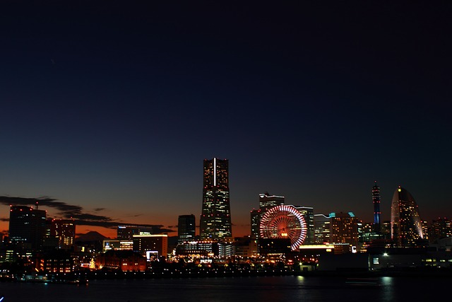 横浜・みなとみらいの夜景