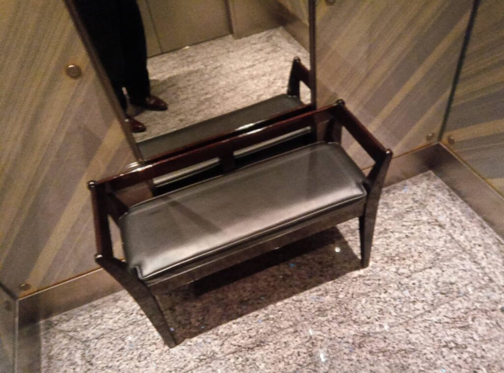 Elevator of a five-star hotel