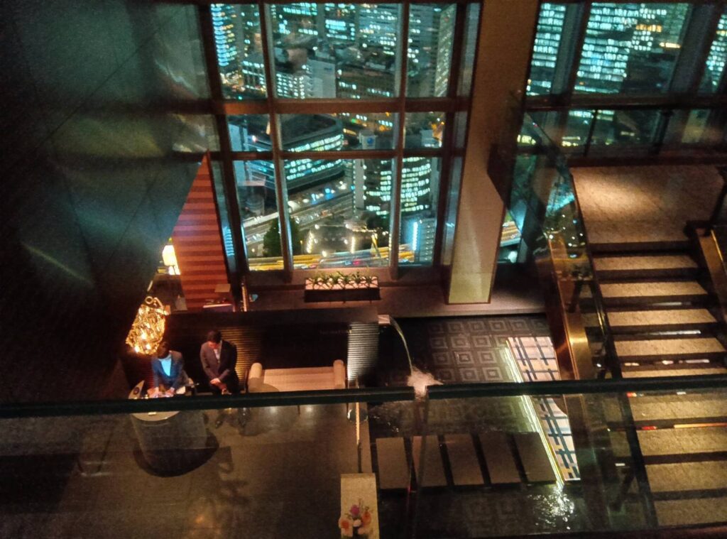 Lobby of a five-star hotel